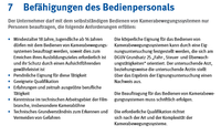 BGETEM - Befähigung des Bedienpersonals